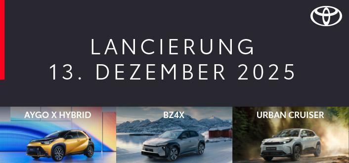 Toyota Lancierungsevent
